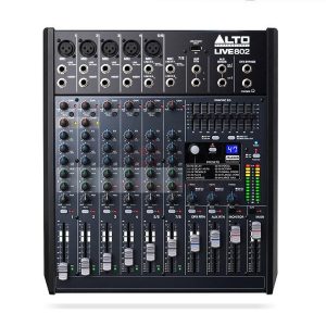 Bàn mixer Alto Live 802 Mỹ chuyên nghiệp 8 kênh, 2bus hàng chính hãng