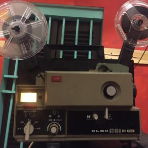 Máy chiếu phim cổ 8mm ELMO hàng bãi Nhật